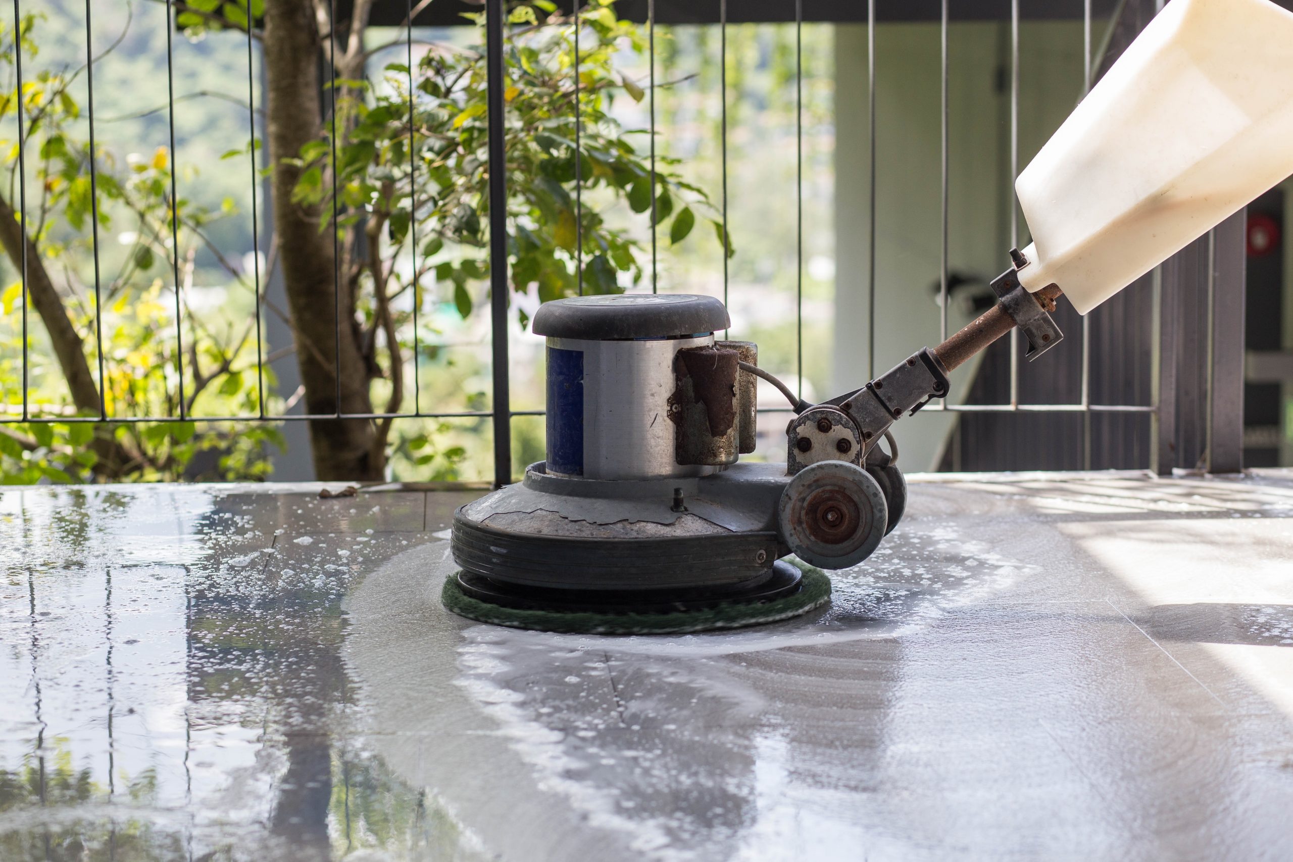 Marble Floor Polishing